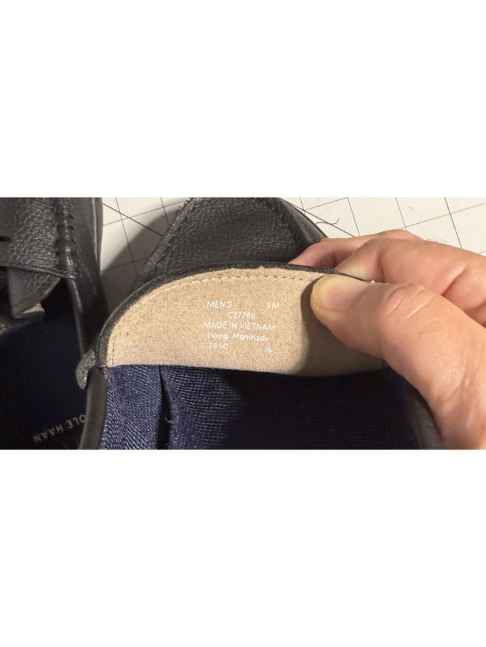 Cole Haan Nantucket Penny Loafers Black Leather Men's Size 9M NWOB C27785 - Picture 8 of 8